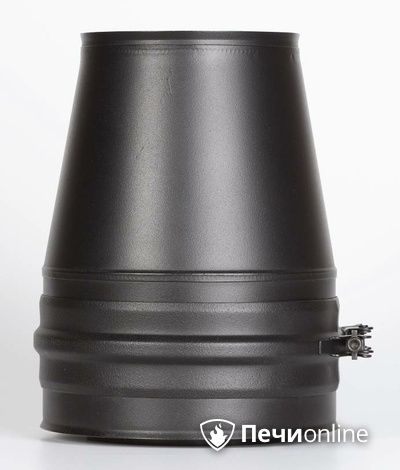 Комплектующие дымохода Schiedel Конус д250 PM25 (Черный) Permetr в Сочи