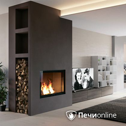 Каминная топка Edilkamin BLOKK 70 V nero в Сочи