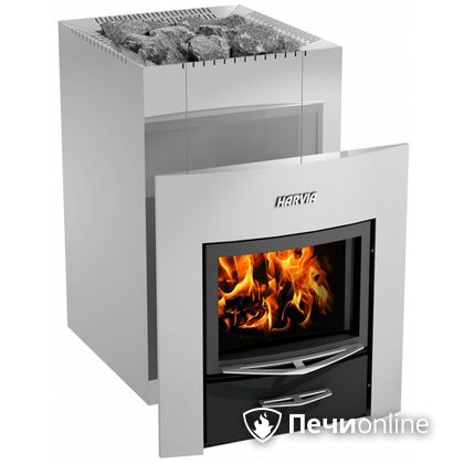 Дровяная банная печь Harvia 22 Duo Steel (Wk220) в Сочи