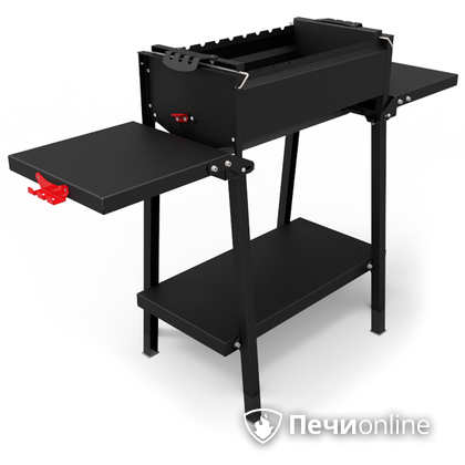 Мангал Grillver Крафтикс Блэк на подставке в Сочи