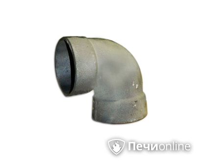 Дымоход Гефест Отвод 90° чугун D150 в Сочи