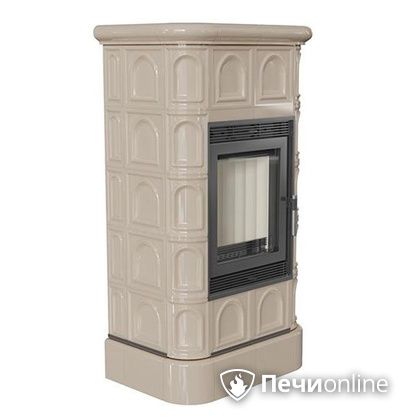 Печь-камин Kratki Blanka 8 kW stove кафельная крем в Сочи
